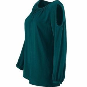 Cabi Fetching Cold Shoulder Blouse